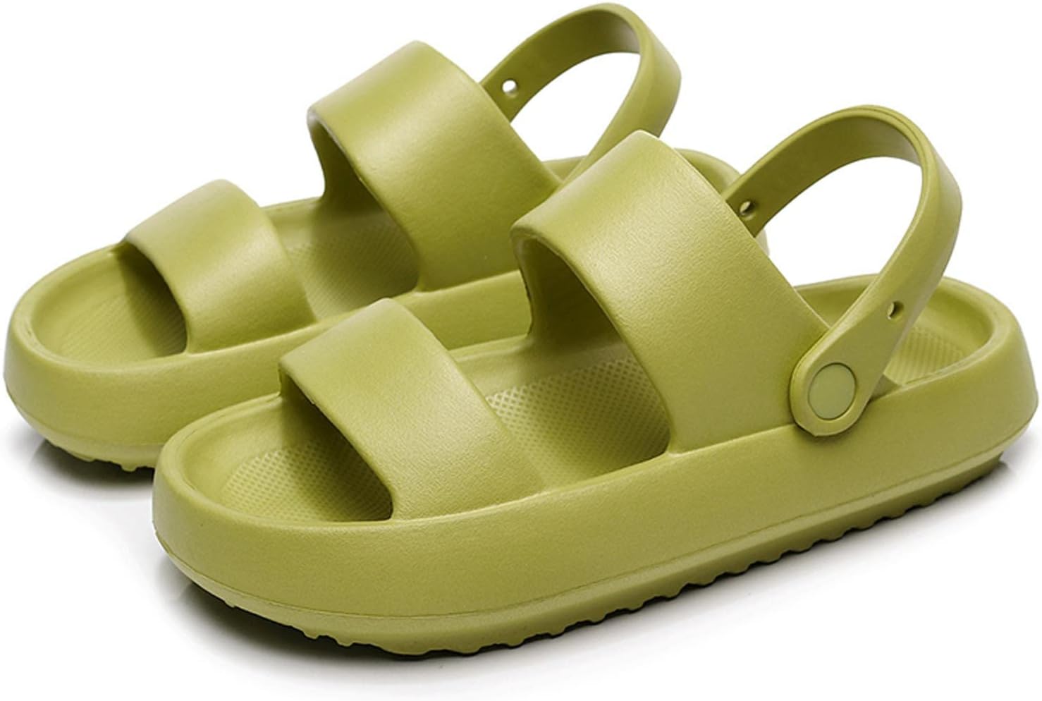 Платформенные сланцы oiangi для женщин и мужчин, летние повседневные сандалии с открытым носком для пар, однотонные, удобные, нескользящие пляжные тапочки, зеленый
Платформенные сланцы oiangi для женщин и мужчин, летние повседневные сандалии с открытым носком для пар, однотонные, удобные, нескользящие пляжные тапочки, зеленый