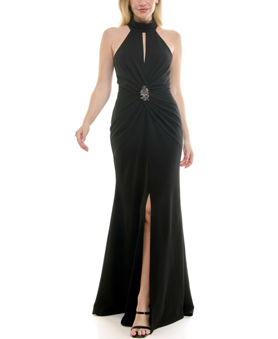 Женское платье без рукавов с воротником-халтером Taylor, Black
Женское платье без рукавов с воротником-халтером Taylor, Black