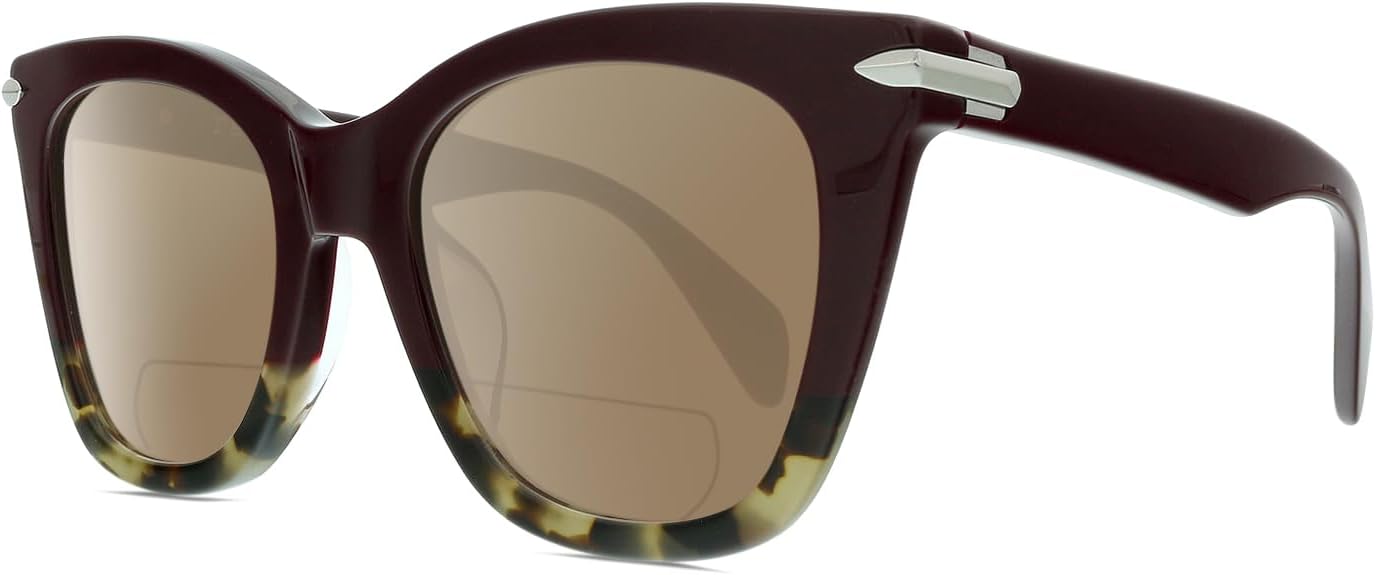 Солнцезащитные очки Calabria RNB 1029 Cat Eye Polarized BIFOCAL, бордово-красные, в оправе «гавана», серебристые, модные, для чтения, Burgundy Red Havana Tortoise/Amber Brown Lens
Солнцезащитные очки Calabria RNB 1029 Cat Eye Polarized BIFOCAL, бордово-красные, в оправе «гавана», серебристые, модные, для чтения, Burgundy Red Havana Tortoise/Amber Brown Lens