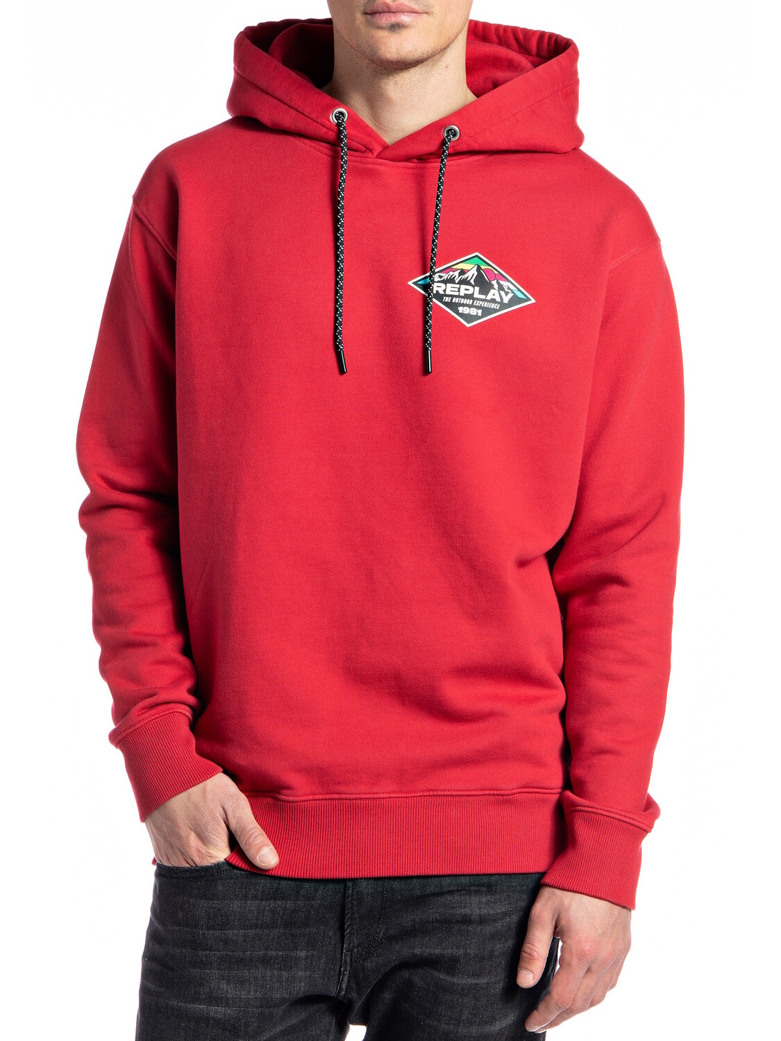 Толстовка с капюшоном Replay, красный
Толстовка с капюшоном Replay, красный