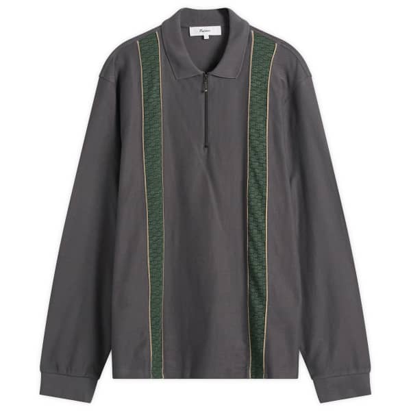 Лакированные длинные поло на молнии Palmes, charcoal
Лакированные длинные поло на молнии Palmes, charcoal