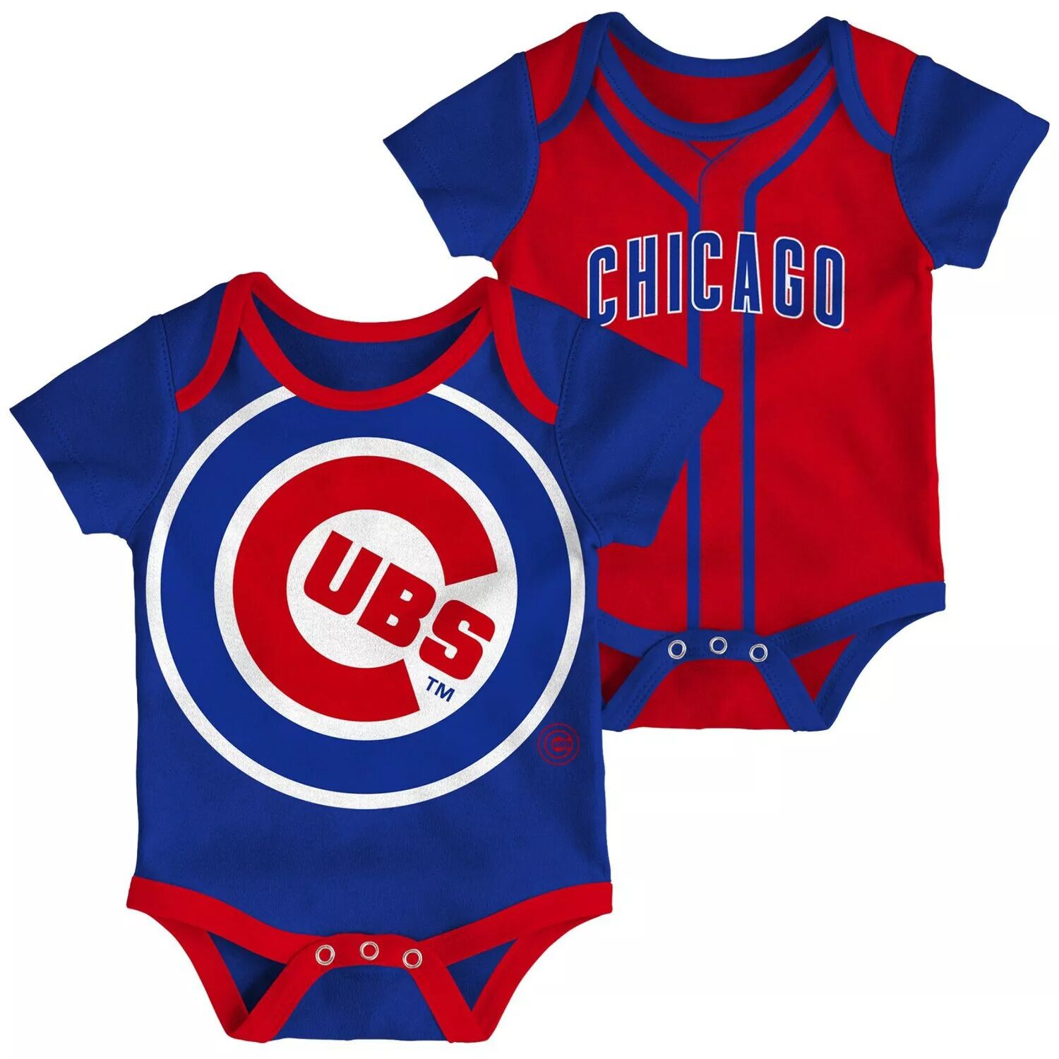 Двойной комплект боди Infant Royal/Red Chicago Cubs из 2 шт. Outerstuff
Двойной комплект боди Infant Royal/Red Chicago Cubs из 2 шт. Outerstuff