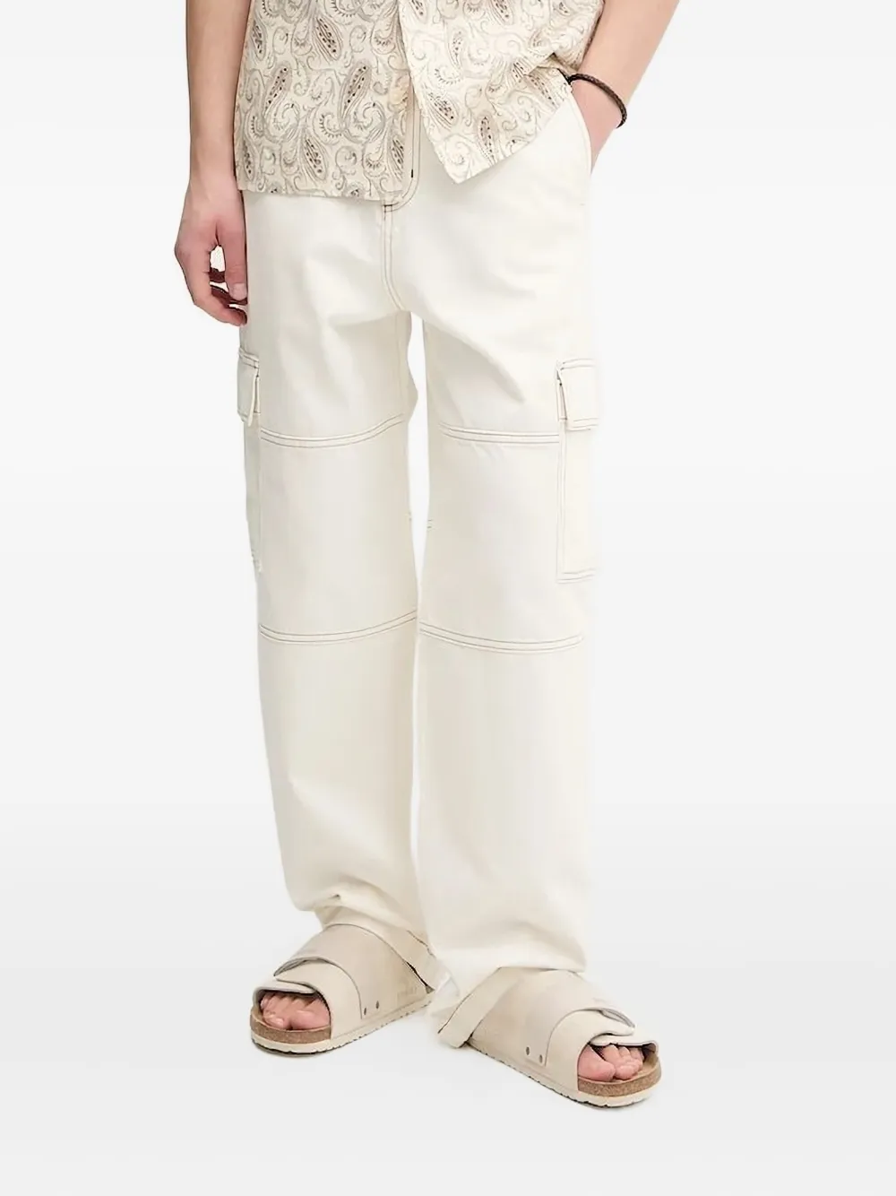 Джинсы с контрастной строчкой IRO, белый
Джинсы с контрастной строчкой IRO, белый