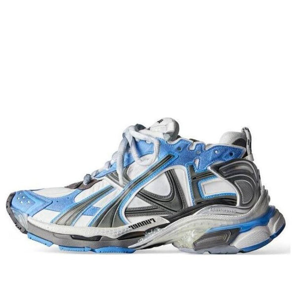 Кроссовки runner sneakers 'blue and grey nylon and suede like fabric' Balenciaga, серый
Кроссовки runner sneakers 'blue and grey nylon and suede like fabric' Balenciaga, серый