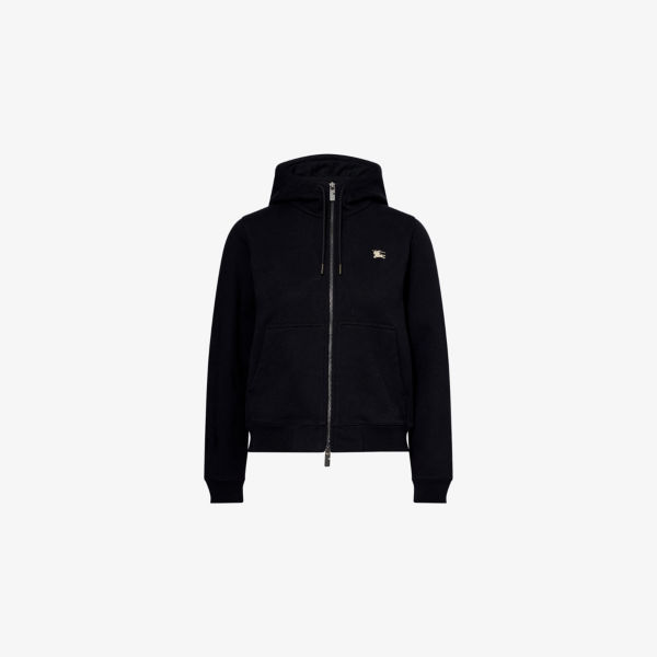 Худи Burberry с вышивкой из хлопкового джерси, черный
Худи Burberry с вышивкой из хлопкового джерси, черный