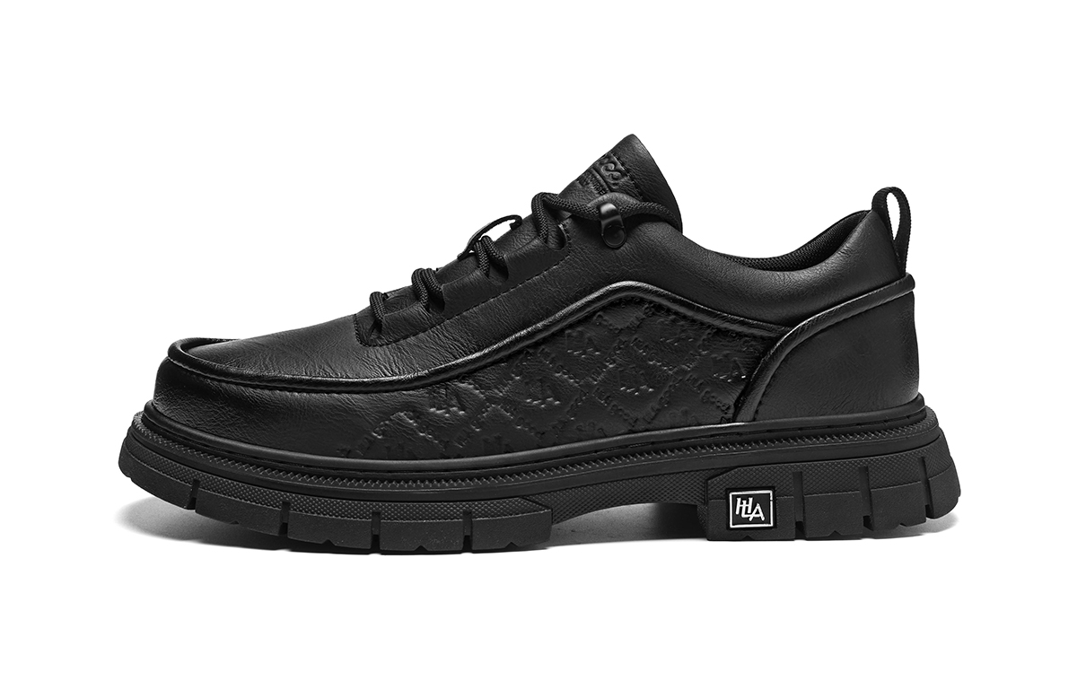 Мужская повседневная обувь с низким верхом HLA, Black
Мужская повседневная обувь с низким верхом HLA, Black