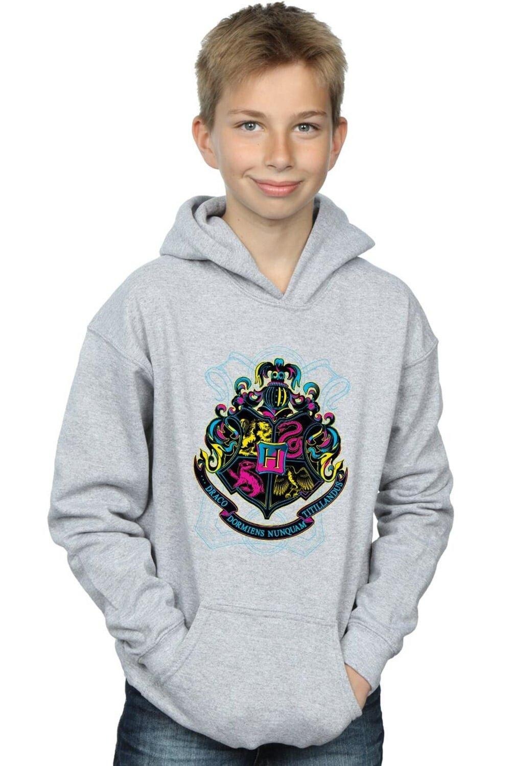 Неоновая толстовка с гербом Хогвартса Harry Potter, серый
Неоновая толстовка с гербом Хогвартса Harry Potter, серый