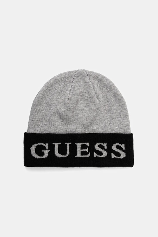Шапка из смеси шерсти Guess, серый
Шапка из смеси шерсти Guess, серый