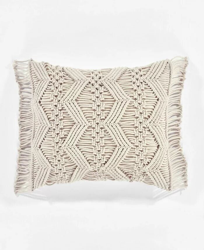 Lush Decor Studio Chevron Macrame Декоративная одинарная наволочка, 13 x 20 дюймов + 3 дюйма Lush Décor, бежевый
Lush Decor Studio Chevron Macrame Декоративная одинарная наволочка, 13 x 20 дюймов + 3 дюйма Lush Décor, бежевый