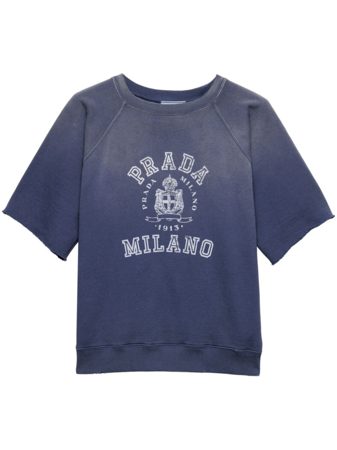Prada футболка с логотипом, синий
Prada футболка с логотипом, синий