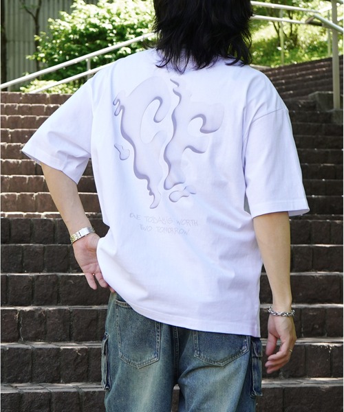 Футболка унисекс оверсайз с принтом на спине, короткий рукав ILL'S, белый
Футболка унисекс оверсайз с принтом на спине, короткий рукав ILL'S, белый