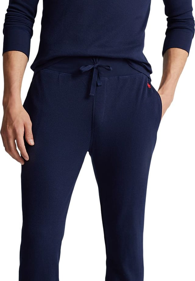 Пижамные брюки Lw-Waffle с эластичным поясом вафельная вязка Polo Ralph Lauren, синий
Пижамные брюки Lw-Waffle с эластичным поясом вафельная вязка Polo Ralph Lauren, синий