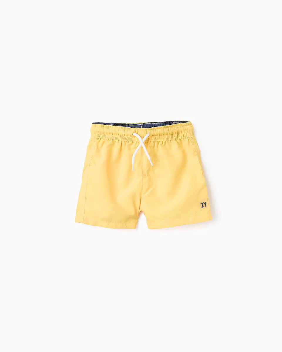 Детский однотонный купальный костюм для мальчика с регулируемым шнурком Zippy, желтый
Детский однотонный купальный костюм для мальчика с регулируемым шнурком Zippy, желтый