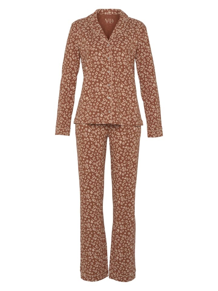 Пижама VIVANCE DREAMS, цвет terracotta-geblümt
Пижама VIVANCE DREAMS, цвет terracotta-geblümt