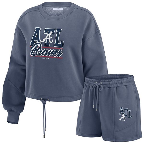 Женский комплект для отдыха atlanta braves из флиса, цвет navy Wear By Erin Andrews
Женский комплект для отдыха atlanta braves из флиса, цвет navy Wear By Erin Andrews