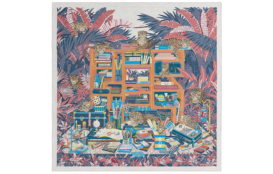 HERMES Женская розовая шаль, Pink
HERMES Женская розовая шаль, Pink