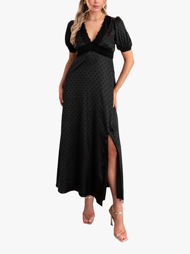 Платье миди из жаккардового атласа Lovedrobe, Spot Print
Платье миди из жаккардового атласа Lovedrobe, Spot Print