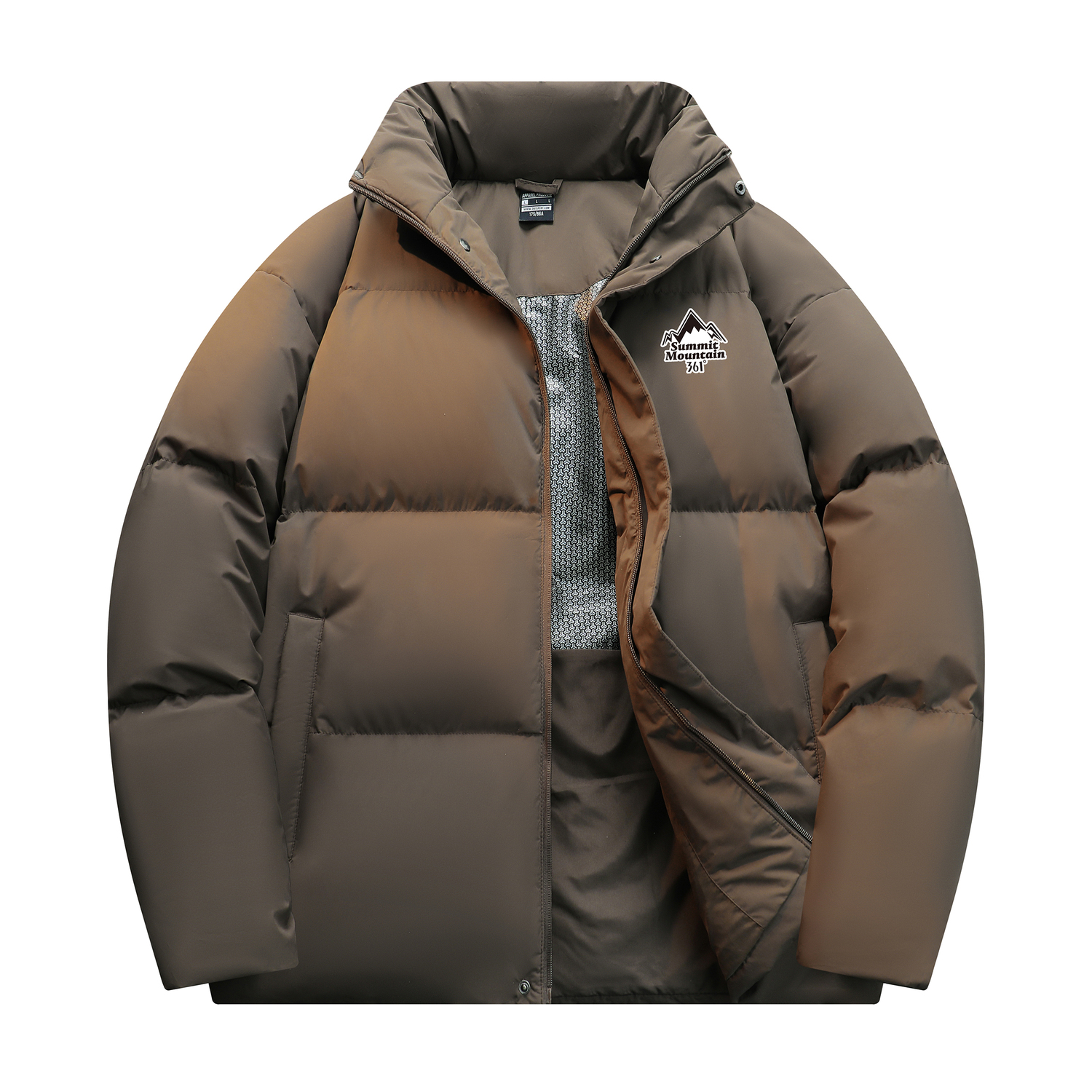 Пуховик Unisex Stand Collar Moderate 361°, smoke coffee color
Пуховик Unisex Stand Collar Moderate 361°, smoke coffee color