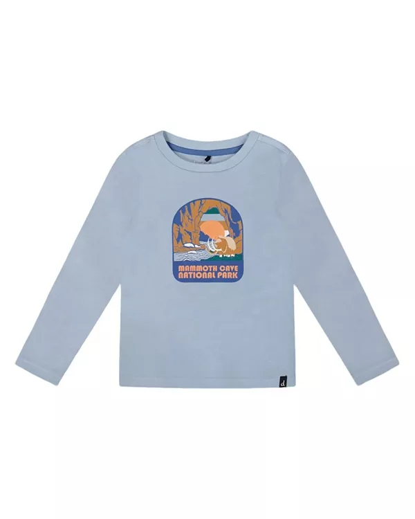 Детская футболка с длинными рукавами из органического хлопка. Deux Par Deux, синий
Детская футболка с длинными рукавами из органического хлопка. Deux Par Deux, синий