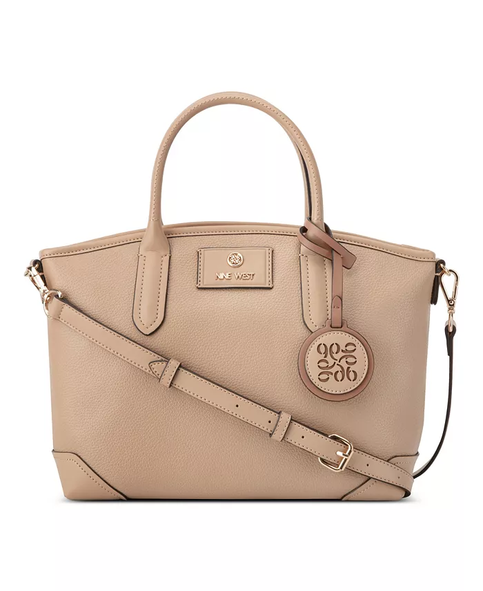 Большая сумка-портфель Piera Nine West, коричневый/бежевый
Большая сумка-портфель Piera Nine West, коричневый/бежевый