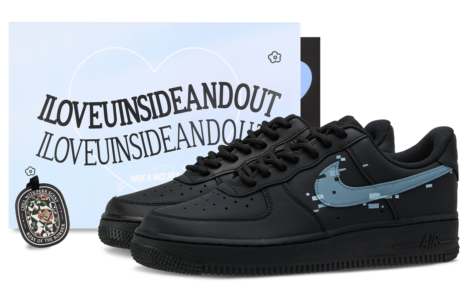 Кроссовки Nike Air Force 1 Skateboarding Shoes Unisex Low-top Black/Blue, черный/синий
Кроссовки Nike Air Force 1 Skateboarding Shoes Unisex Low-top Black/Blue, черный/синий
