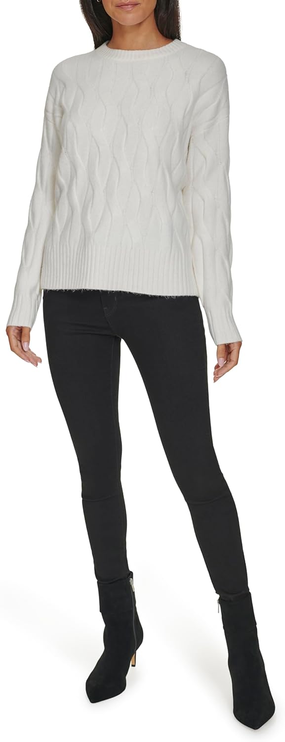 Женский свитер с круглым вырезом Calvin Klein, Cream
Женский свитер с круглым вырезом Calvin Klein, Cream