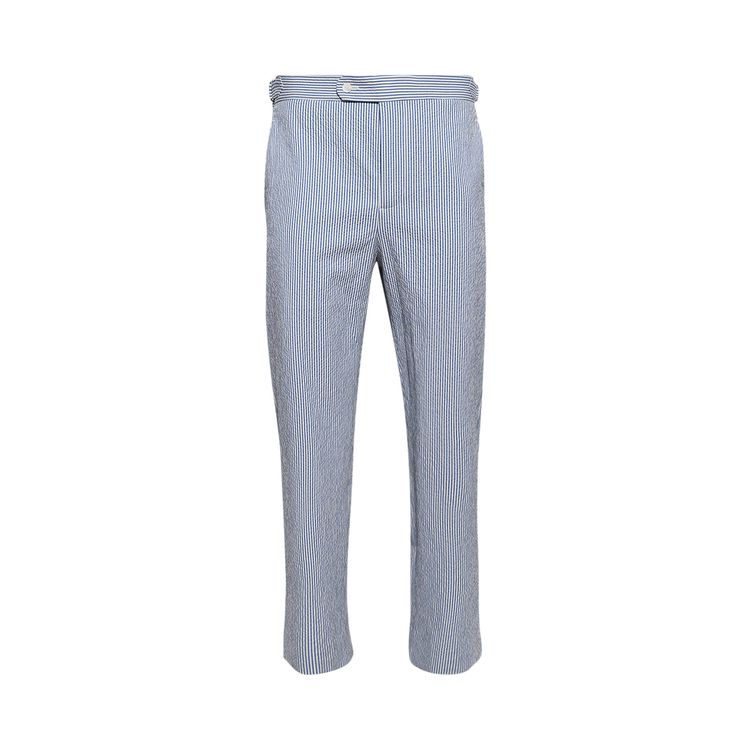 Брюки Bode Club Stripe Side Buckle Trousers 'White/Blue', белый
Брюки Bode Club Stripe Side Buckle Trousers 'White/Blue', белый