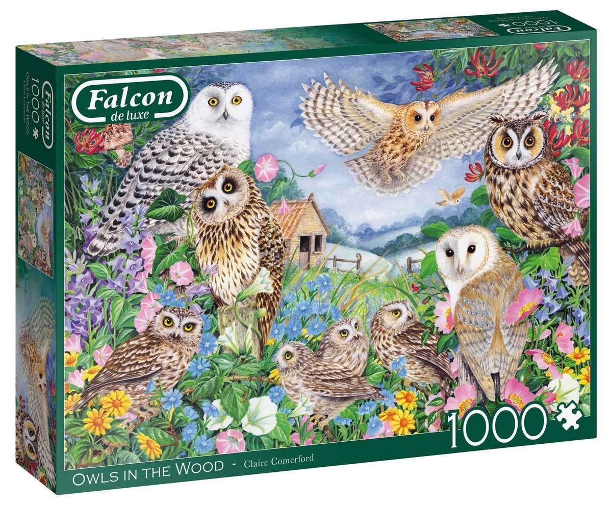 Джамбо, пазл, Ян Ван Хаастерен, Совы, 1000 шт. Jumbo
Джамбо, пазл, Ян Ван Хаастерен, Совы, 1000 шт. Jumbo