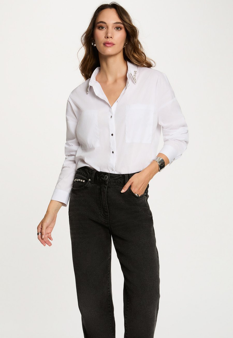 Блуза Morgan WITH RHINESTONES, Blanc/White
Блуза Morgan WITH RHINESTONES, Blanc/White