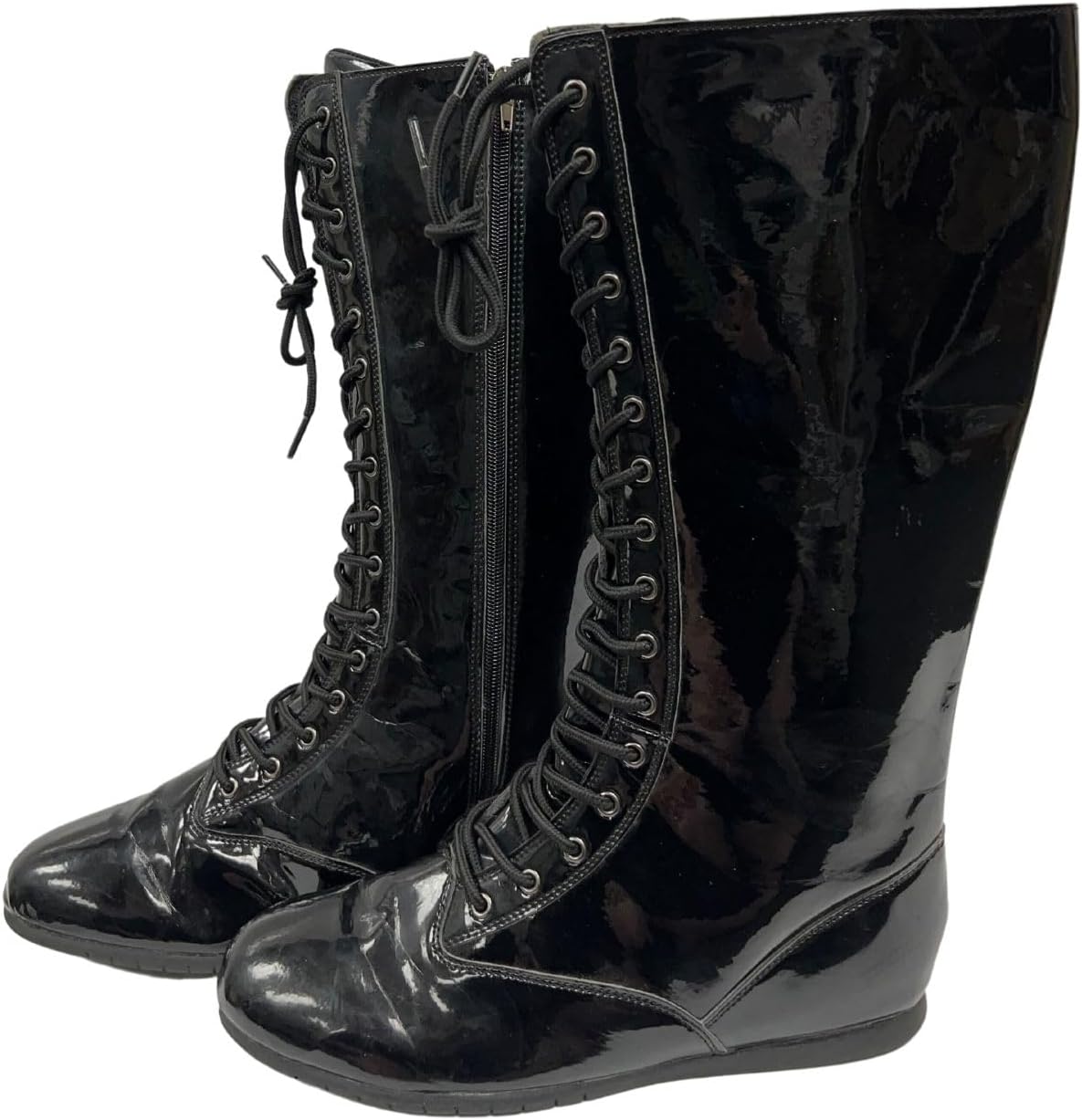 Моя вечеринка Рубашка Черные взрослые борцовские ботинки - Костюм профессионального рестлера - Искусственная лакированная кожа, высокие на шнуровке - Хэллоуин, боксер, супергерой My Party Shirt
Моя вечеринка Рубашка Черные взрослые борцовские ботинки - Костюм профессионального рестлера - Искусственная лакированная кожа, высокие на шнуровке - Хэллоуин, боксер, супергерой My Party Shirt