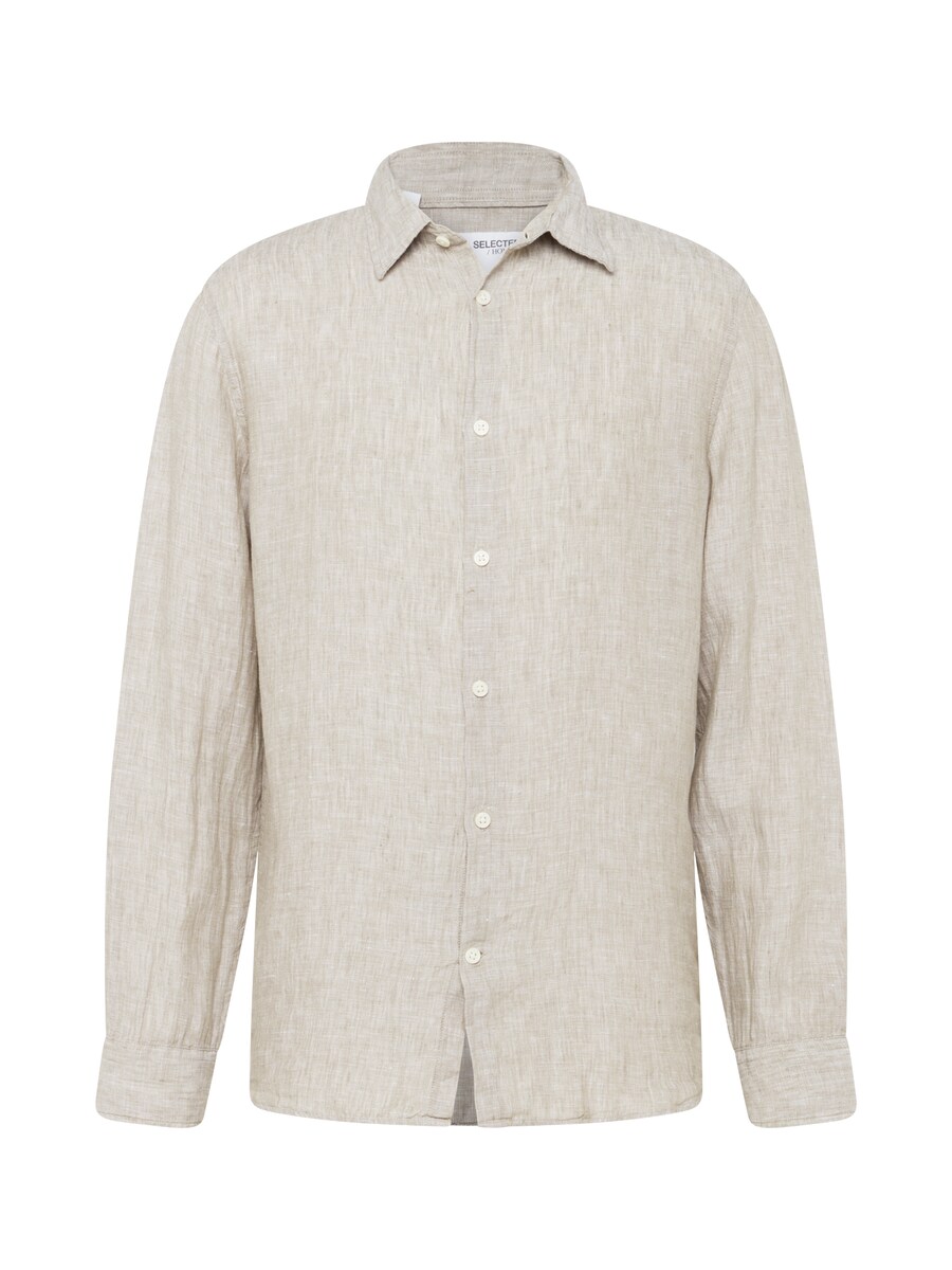 Рубашка на пуговицах классического кроя SELECTED KYLIAN, серый
Рубашка на пуговицах классического кроя SELECTED KYLIAN, серый