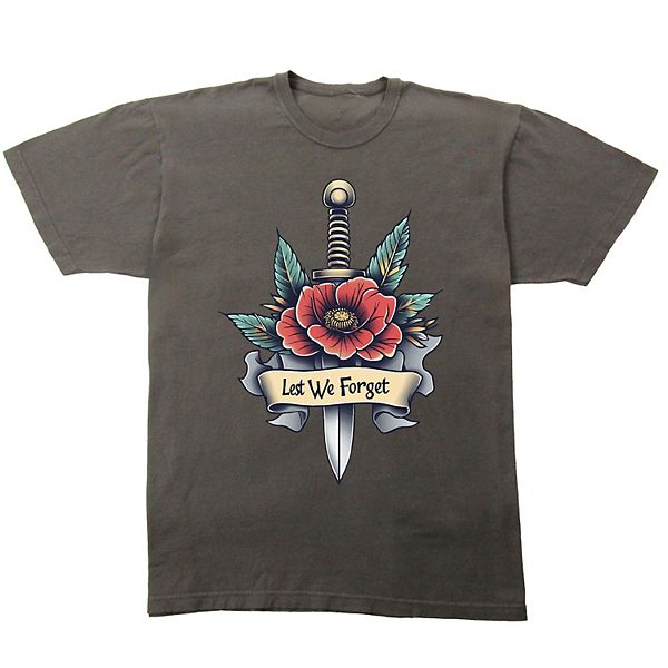 Футболка Men's Bioworld Memorial Day Lest We Forget Poppy & Sword Graphic Licensed Character
Футболка Men's Bioworld Memorial Day Lest We Forget Poppy & Sword Graphic Licensed Character