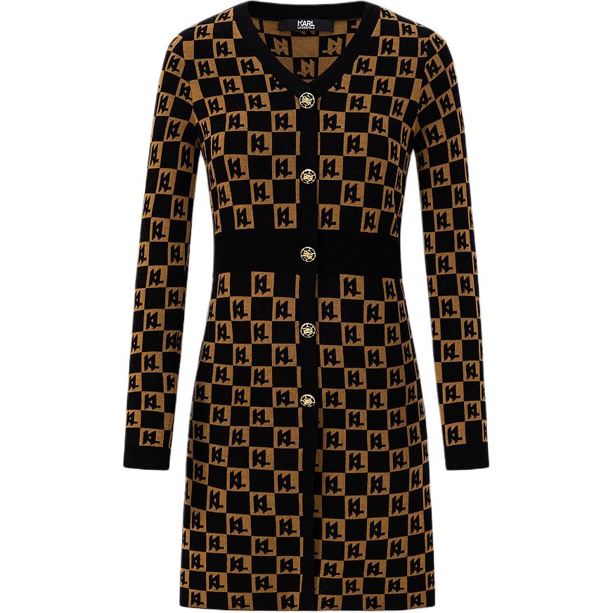 KARL LAGERFELD Длинное платье с рукавами Женское Коричневое KARL LAGERFELD / Karl Lagerfeld Jeans
KARL LAGERFELD Длинное платье с рукавами Женское Коричневое KARL LAGERFELD / Karl Lagerfeld Jeans