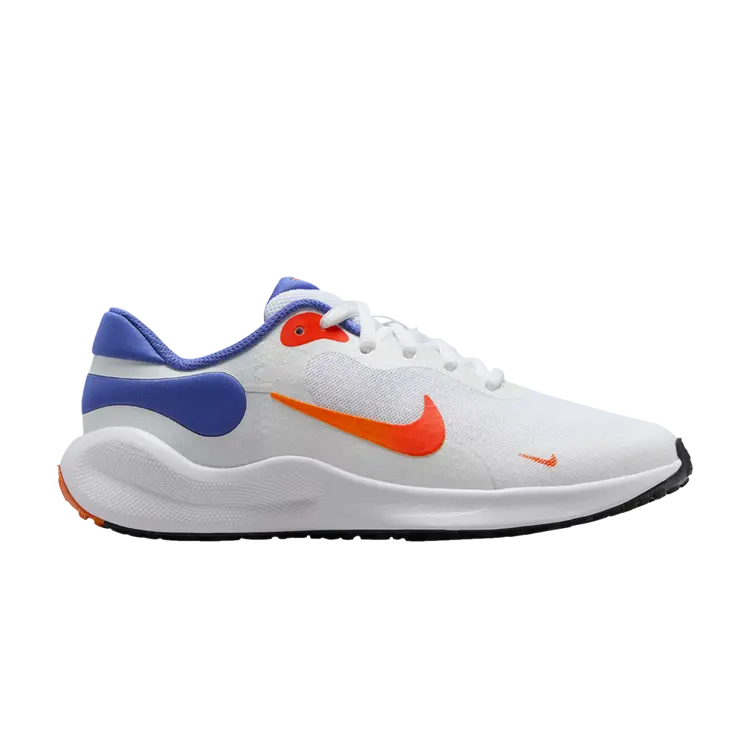 Кроссовки Revolution 7 GS, цвет White Astronomy Blue Orange
Кроссовки Revolution 7 GS, цвет White Astronomy Blue Orange