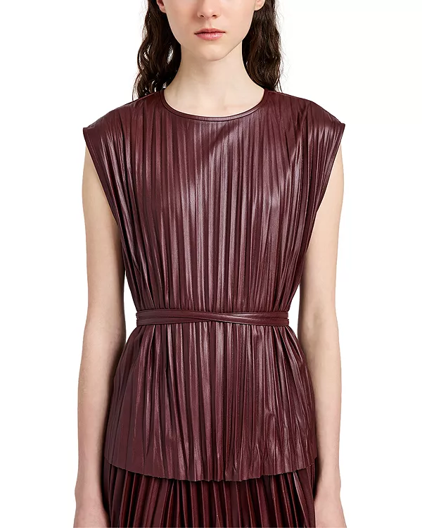 Топ Lyra из искусственной кожи (длина) Proenza Schouler White Label, красный
Топ Lyra из искусственной кожи (длина) Proenza Schouler White Label, красный