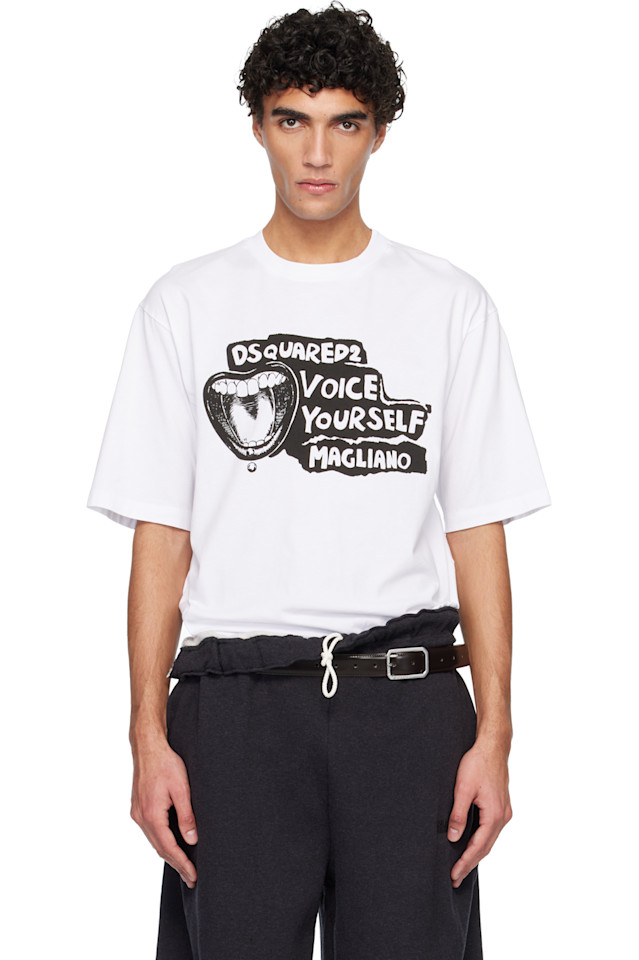 Футболка свободного кроя Magliano edition Dsquared2, белый
Футболка свободного кроя Magliano edition Dsquared2, белый