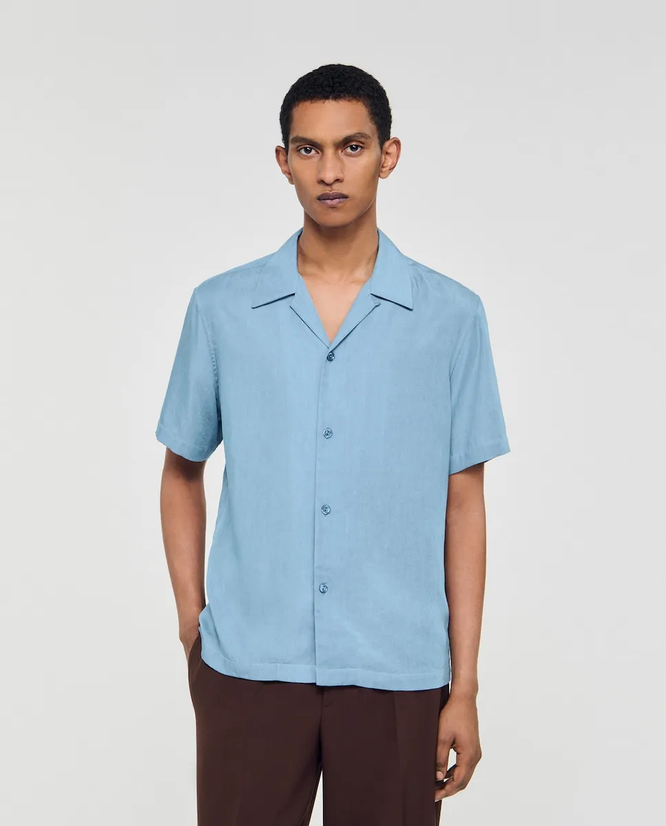 Мужская футболка Sandro, светло-голубой 
Мужская футболка Sandro, светло-голубой