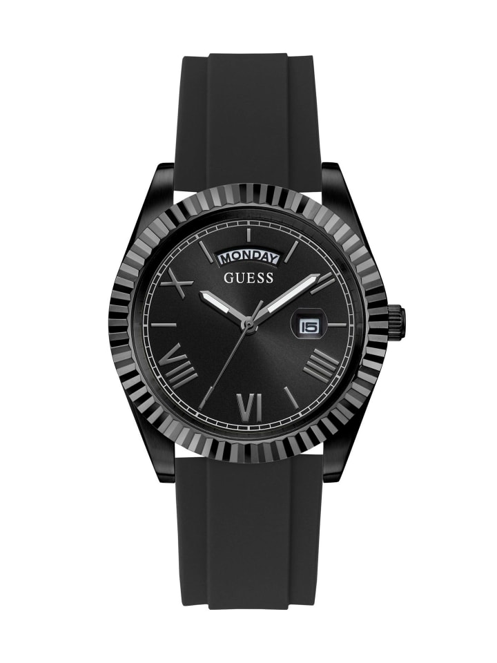 Guess Мужские аналоговые часы черного цвета
Guess Мужские аналоговые часы черного цвета