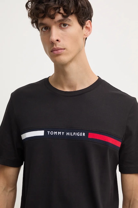 Хлопковая футболка Tommy Hilfiger, черный
Хлопковая футболка Tommy Hilfiger, черный