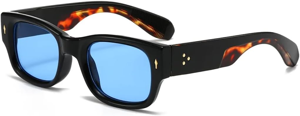 Солнцезащитные очки для мужчин и женщин - защита UV400 - маленькая оправа, линзы конфетных цветов, для занятий спортом на открытом воздухе и вождения DSVIGF, Leopard Blue
Солнцезащитные очки для мужчин и женщин - защита UV400 - маленькая оправа, линзы конфетных цветов, для занятий спортом на открытом воздухе и вождения DSVIGF, Leopard Blue