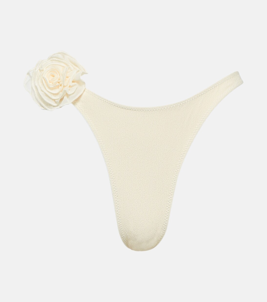 Плавки бикини с высоким вырезом и аппликацией Same, белый 
Плавки бикини с высоким вырезом и аппликацией Same, белый