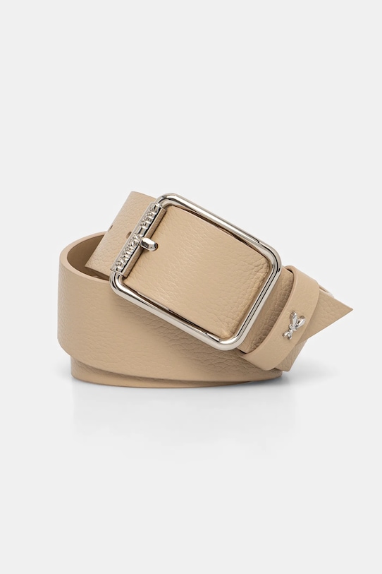 Кожаный ремень Patrizia Pepe, бежевый
Кожаный ремень Patrizia Pepe, бежевый
