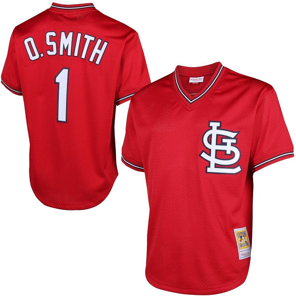 Мужская красная сетчатая тренировочная майка Mitchell & Ness Ozzie Smith St. Louis Cardinals Cooperstown, цвет Crd Red
Мужская красная сетчатая тренировочная майка Mitchell & Ness Ozzie Smith St. Louis Cardinals Cooperstown, цвет Crd Red
