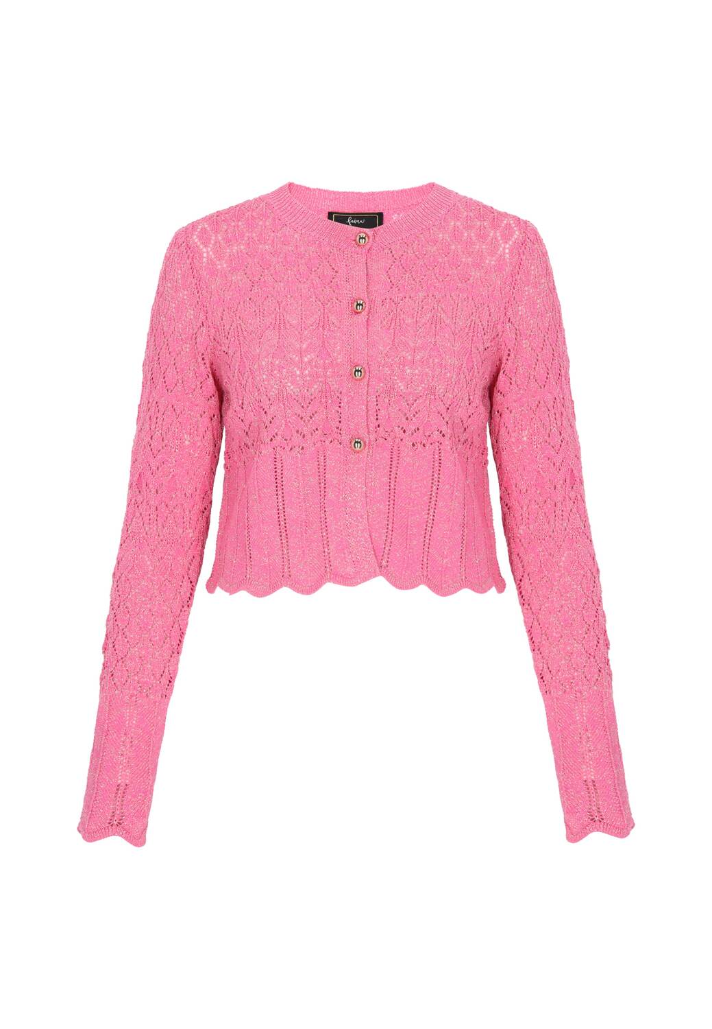 Faina Вязаный кардиган в розовом цвете
Faina Вязаный кардиган в розовом цвете
