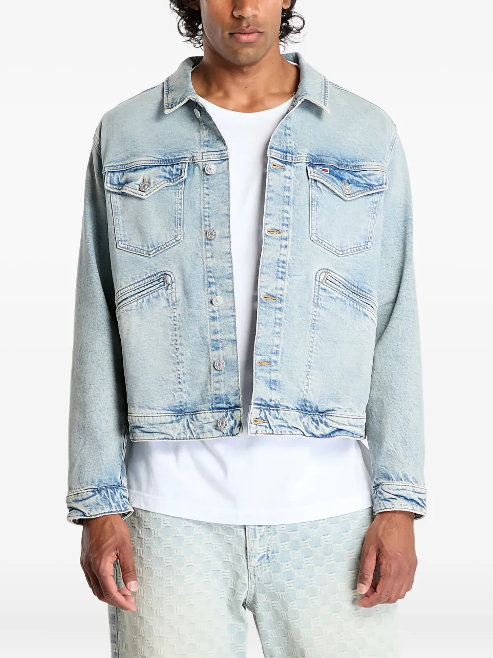 Джинсовая куртка Isaac с карманами Tommy Hilfiger, синий
Джинсовая куртка Isaac с карманами Tommy Hilfiger, синий