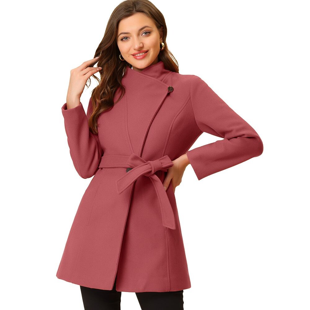 Женский зимний классический длинный плащ с воротником-стойкой и завязкой на талии ALLEGRA K, цвет Watermelon Red, Красный, Женский зимний классический длинный плащ с воротником-стойкой и завязкой на талии ALLEGRA K, цвет Watermelon Red
Женский зимний классический длинный плащ с воротником-стойкой и завязкой на талии ALLEGRA K, цвет Watermelon Red, Красный, Женский зимний классический длинный плащ с воротником-стойкой и завязкой на талии ALLEGRA K, цвет Watermelon Red