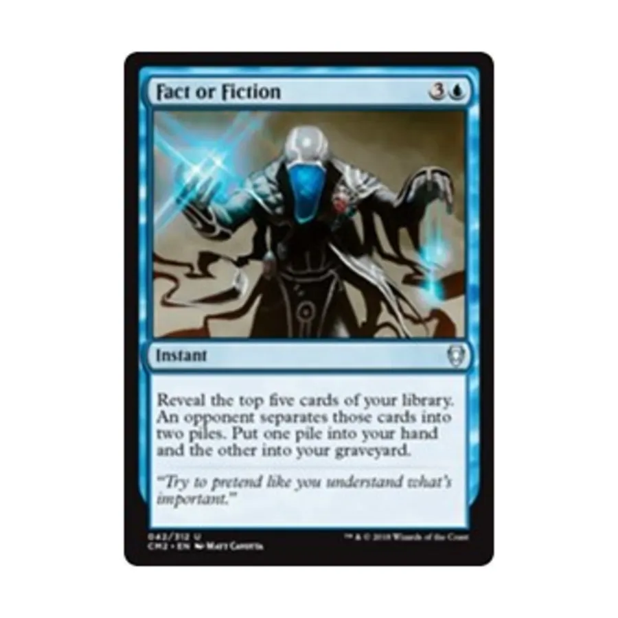 CCG Факт или вымысел (U), MTG - Commander Anthology Volume II
CCG Факт или вымысел (U), MTG - Commander Anthology Volume II