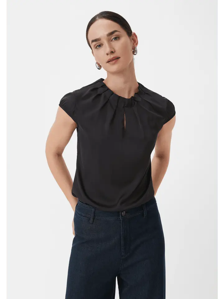 Блуза comma kurzarm, черный
Блуза comma kurzarm, черный