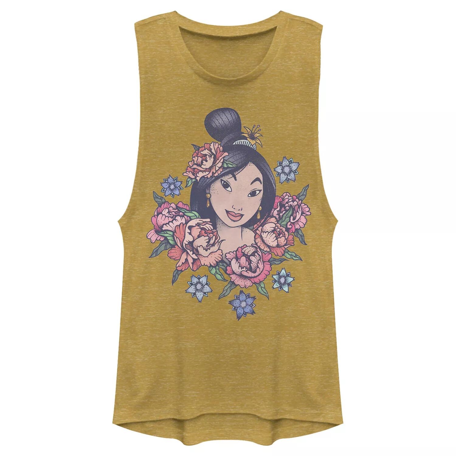 Майка Disney's Mulan Juniors с цветочным портретом и рисунком мускулов Licensed Character
Майка Disney's Mulan Juniors с цветочным портретом и рисунком мускулов Licensed Character