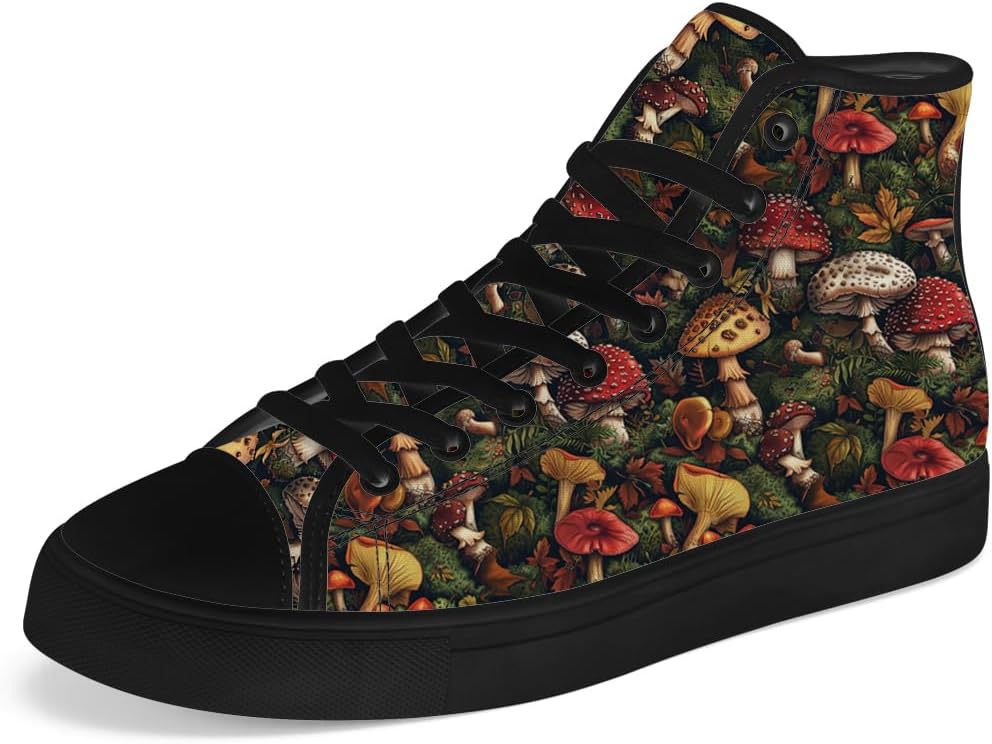 Кеды на высокой подошве Chebing с принтом гриба для мужчин и женщин, кеды на шнуровке, повседневная обувь, подарок для папы и мамы, 618 Brown
Кеды на высокой подошве Chebing с принтом гриба для мужчин и женщин, кеды на шнуровке, повседневная обувь, подарок для папы и мамы, 618 Brown